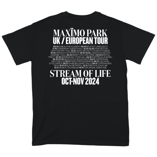 2024 UK/EU Tour T-Shirt (Black)