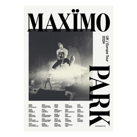 2024 UK/EU Tour Poster (A3) - SIGNED