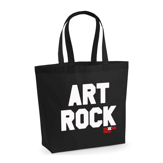 Art Rock Tote Bag Black